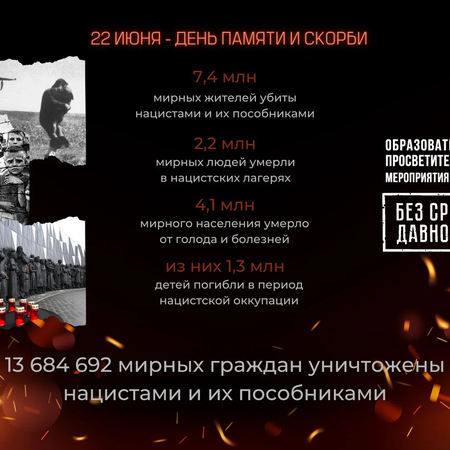 Областной центр экологии, краеведения и туризма присоединился  к Всероссийской акции «Память священна»