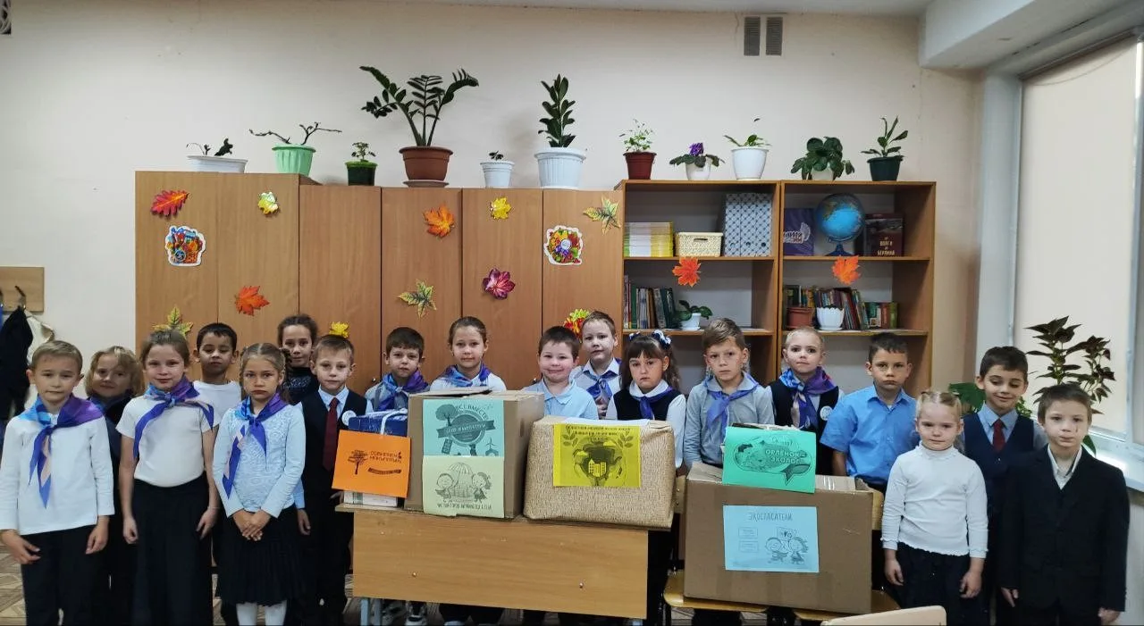 Завершился первый этап областной экологической акции «Живые растения вместо вторсырья» в рамках областного экологического проекта «Мы в ответе за планету»