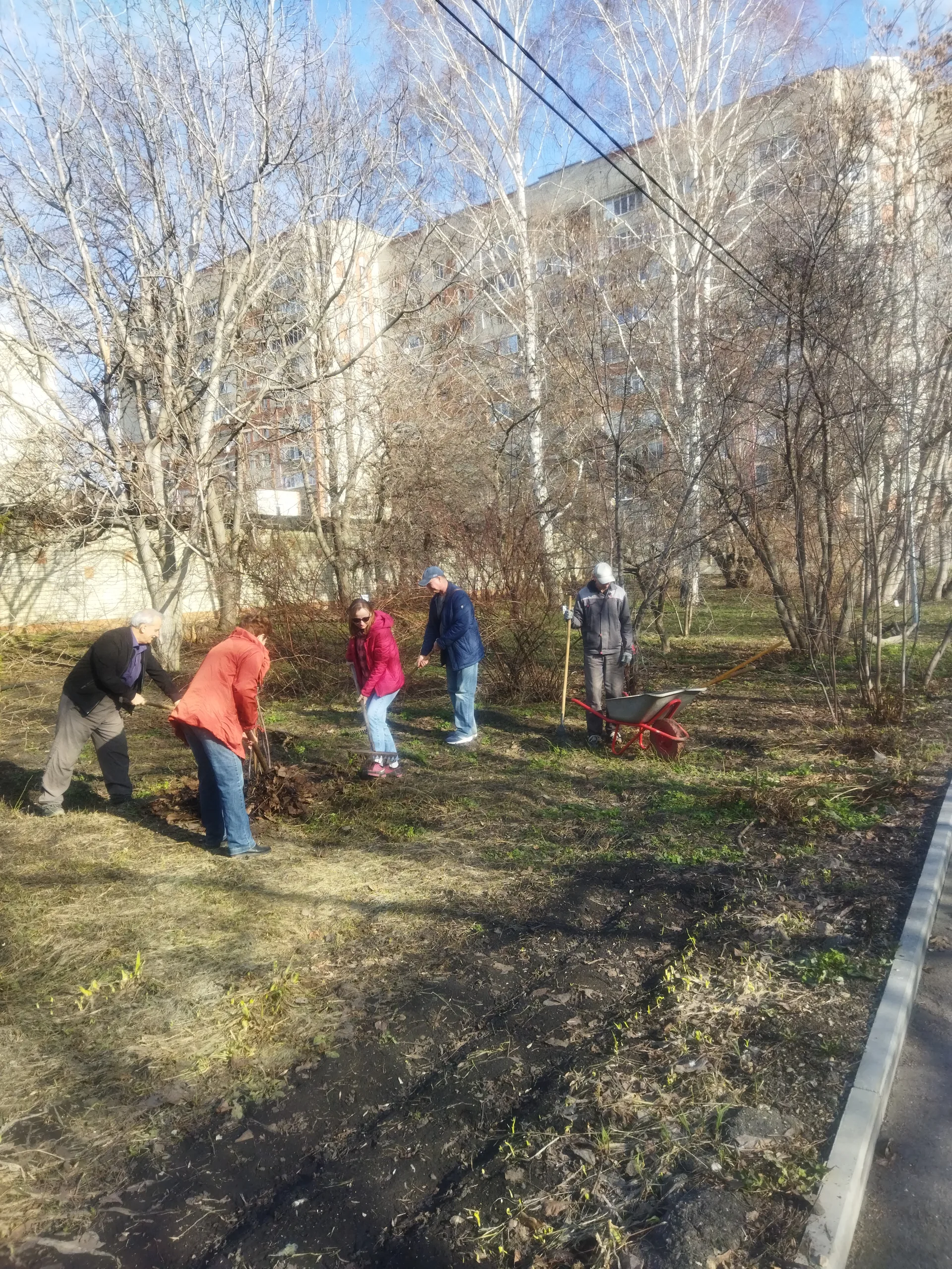 Субботник в Областном центре экологии, краеведения и туризма
